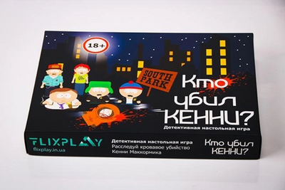 Настільна гра Хто убив Кенні? "Північний парк" FlixPlay 1869768675 фото