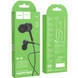 Дротові навушники Hoco M82 3.5мм La musique universal earphones with mic (чорні) 1805490969 фото 2