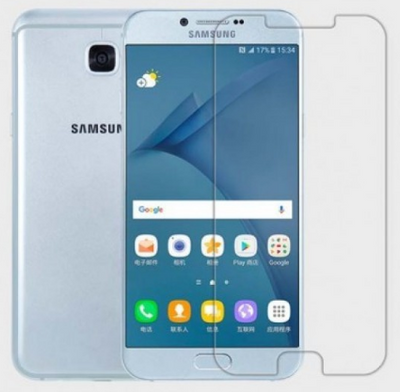 Гидрогелевая защитная пленка на Samsung Galaxy A8 2016 на весь экран прозрачная PLENKAGGSMSNGA816 фото