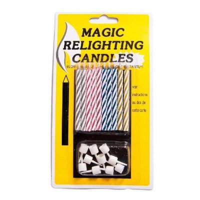 Свічки для торта Магічні (пач. 10шт) ABC 1762583796 фото