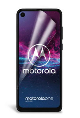 Гідрогелева захисна плівка на Motorola One Action на весь екран прозора PLENKAGGMOTOROLAONEACTION фото