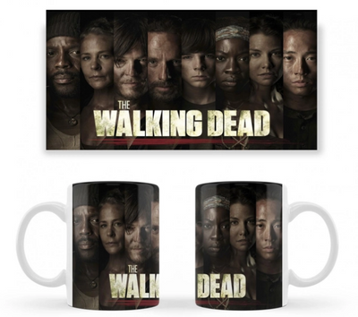 Чашка белая керамическая Ходячие Мертвецы The Walking Dead ABC 1867114254 фото