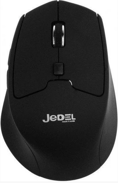 Бездротова оптична миша на акумуляторі Jedel W380 Чорна JEDELW380B фото