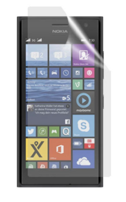 Гідрогелева захисна плівка на Nokia Lumia 735 на весь екран прозора PLENKAGGNOKIALUMIA735 фото