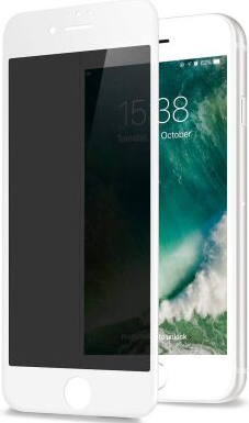 Защитное стекло Privacy Tempered Glass для iPhone 7 Plus/8 Plus White PTG7P8PW фото