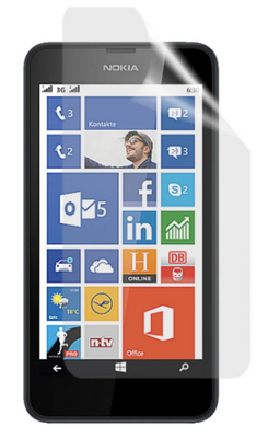Гідрогелева захисна плівка на Nokia Lumia 630 на весь екран прозора PLENKAGGNOKIALUMIA630 фото
