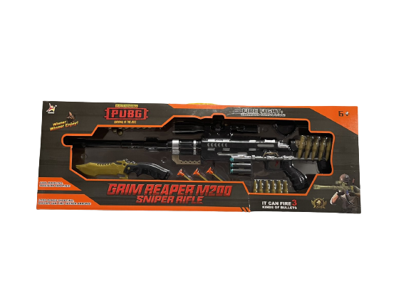 Ігровий набір зброї PUBG Гвинтівка Grim Reaper M200 ABC Пабг 1847668063 фото
