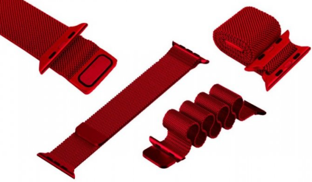Ремешок Миланская петля для Apple Watch 38mm Красный MILAW42R фото