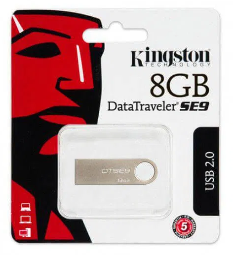 USB флешка Kingston DataTraveler SE9 8GB original KNGSTNSE98 фото