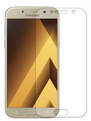 Гидрогелевая защитная пленка на Samsung Galaxy A5 2017 A520 на весь экран прозрачная PLENKAGGSMSNGA517 фото