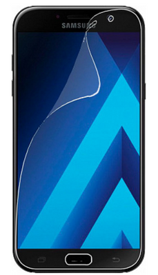 Гидрогелевая защитная пленка на Samsung Galaxy A3 2017 A320 на весь экран прозрачная PLENKAGGSMSNGA317 фото