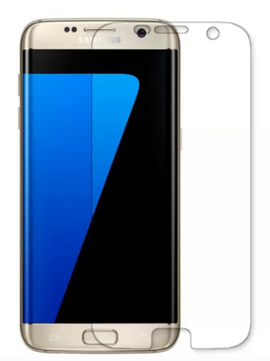 Гидрогелевая защитная пленка на Samsung Galaxy S7 edge на весь экран прозрачная PLENKAGGSMSNGS7EDGE фото