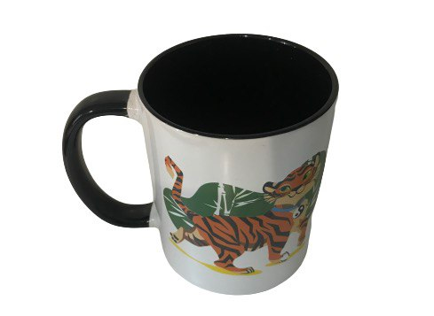 Чашка с принтом Тигр на удачу кружка ABC 1519167172 фото