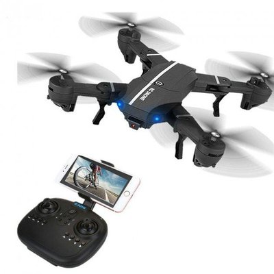 Квадрокоптер дрон з Wi-Fi HD камерою Phantom RC Drone 8807W чорний PHNTMX5B фото
