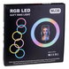 Светодиодная кольцевая LED лампа MJ36 RGB Soft Ring Light 36 см (без штатива) SFTRNGLGHTMJ36 фото 3
