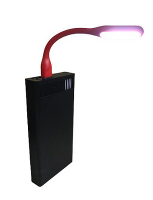 Гибкая мини лампа USB LED ABC красная USBLEDABCR фото