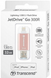 Флешнакопичувач Transcend JetDrive Go 300 Lightning/USB 3.1 32GB Рожевий JDG300R фото 3